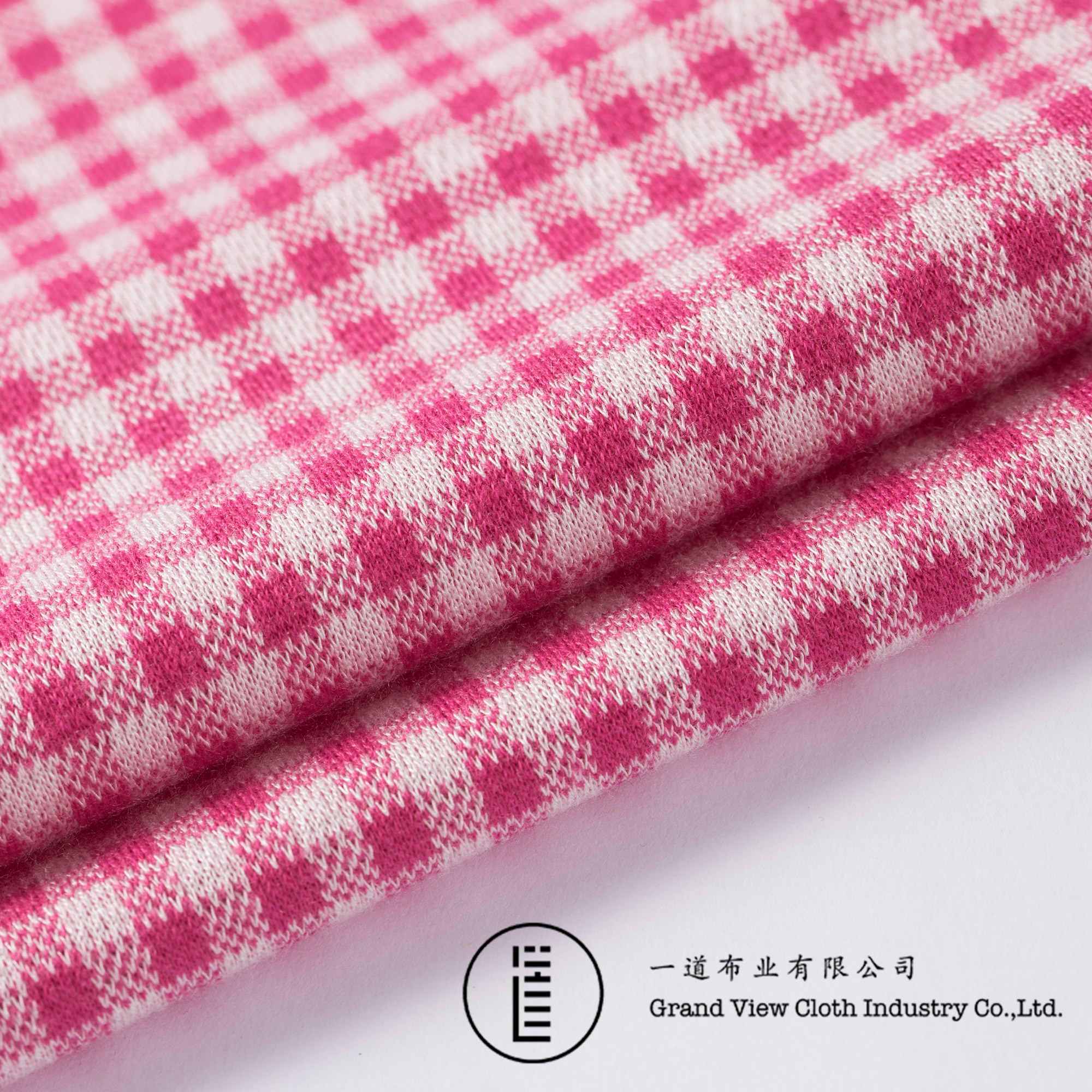 Plaid-B059-08玫红