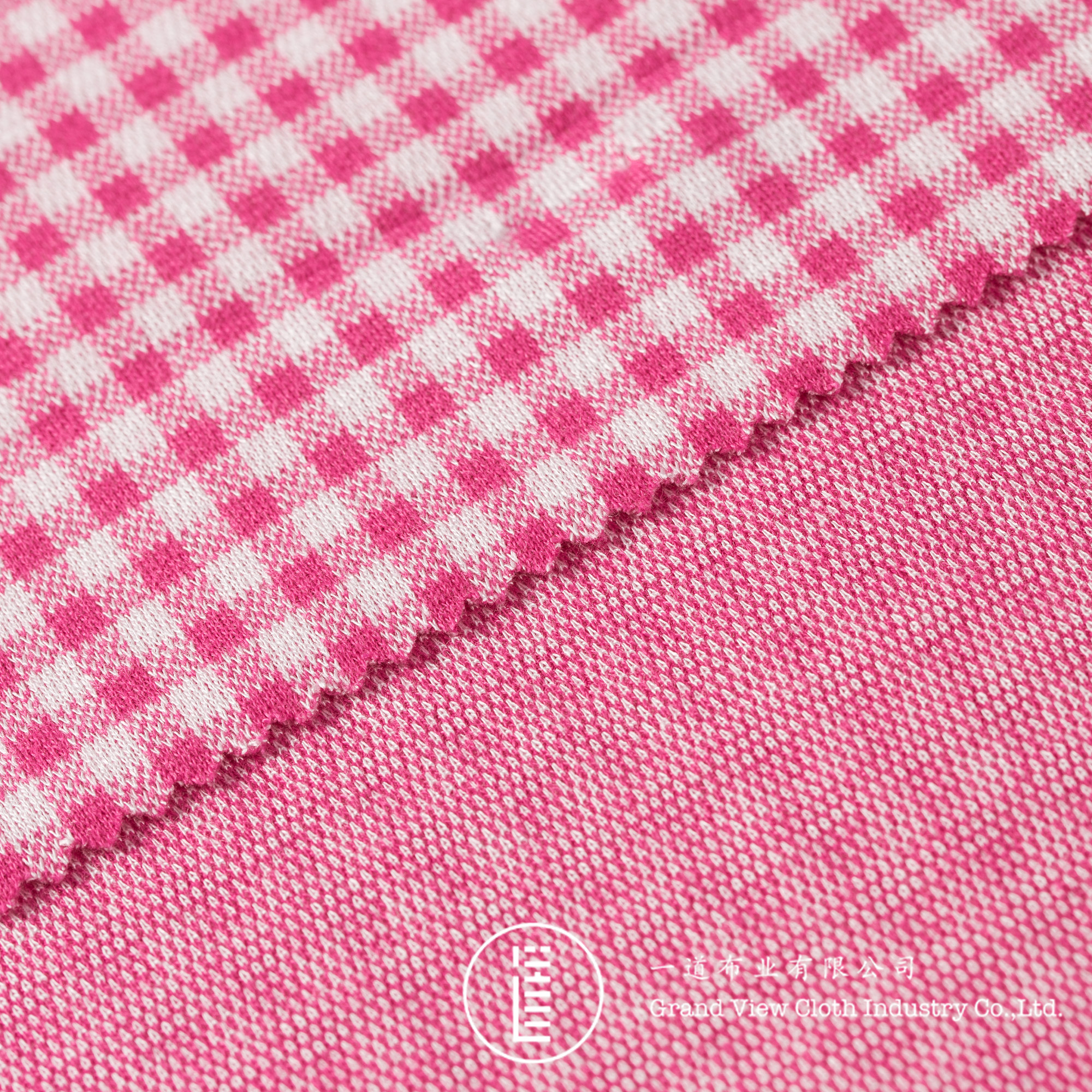 Plaid-B059-08玫红