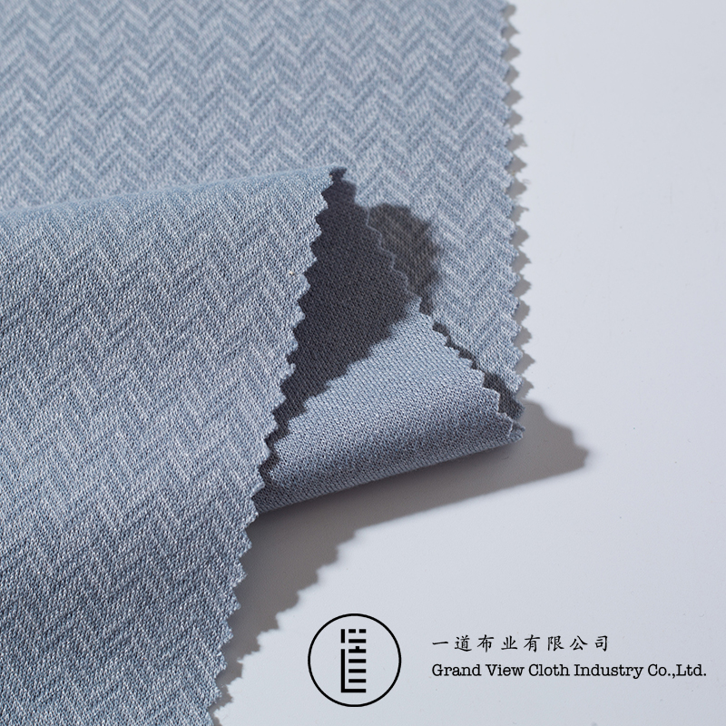 Jacquard weave-9100-02灰蓝