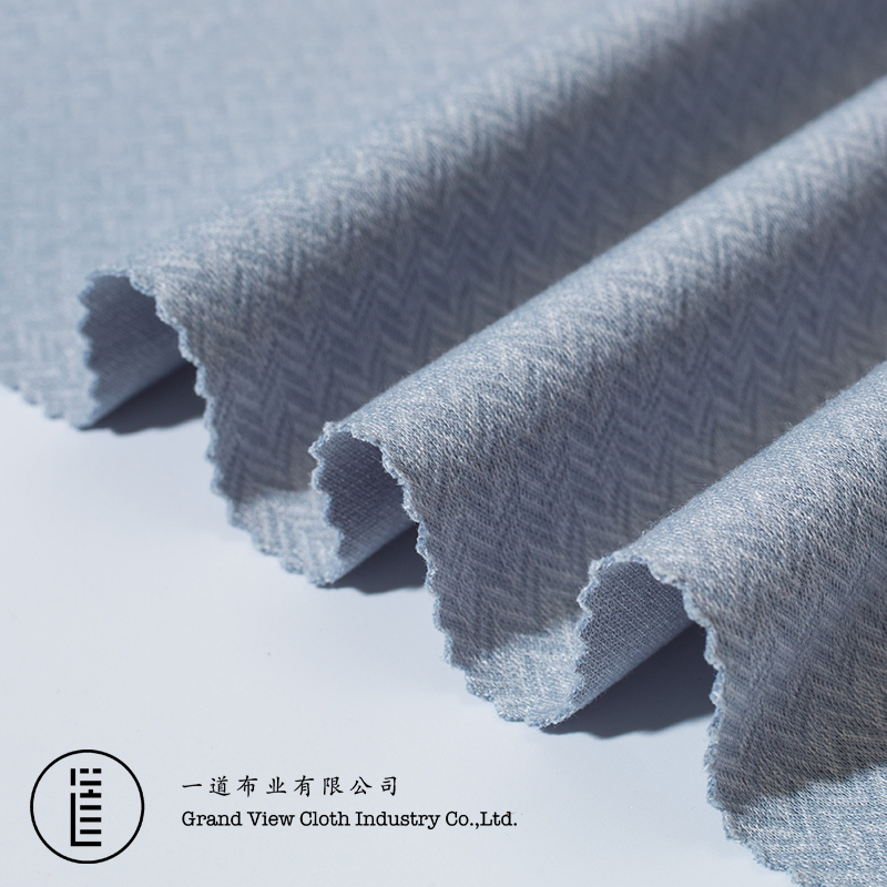 Jacquard weave-9100-02灰蓝