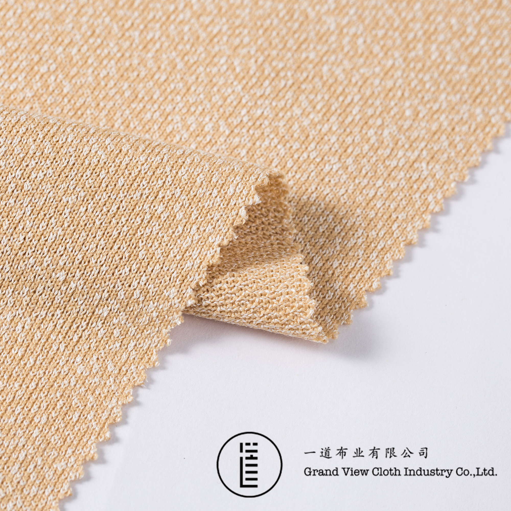 Jacquard weave-9077-03杏色