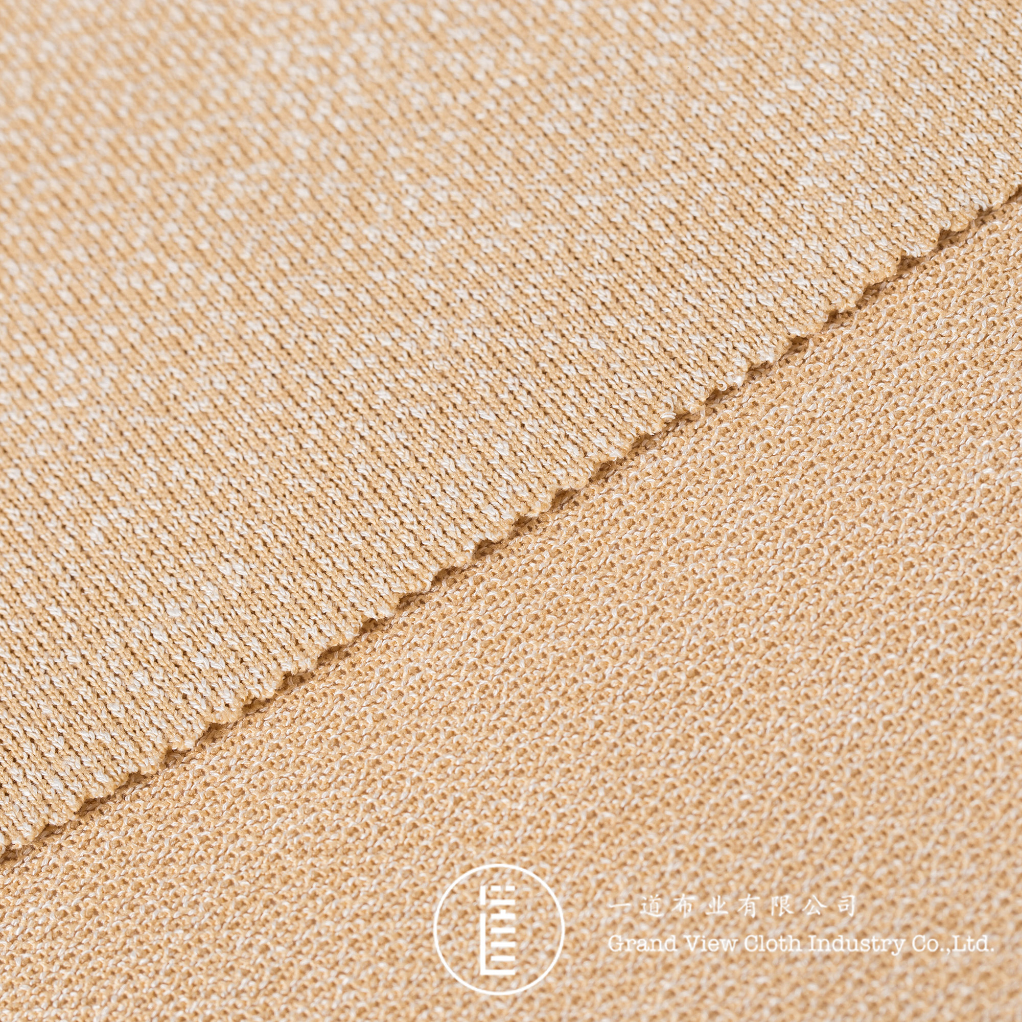 Jacquard weave-9077-03杏色