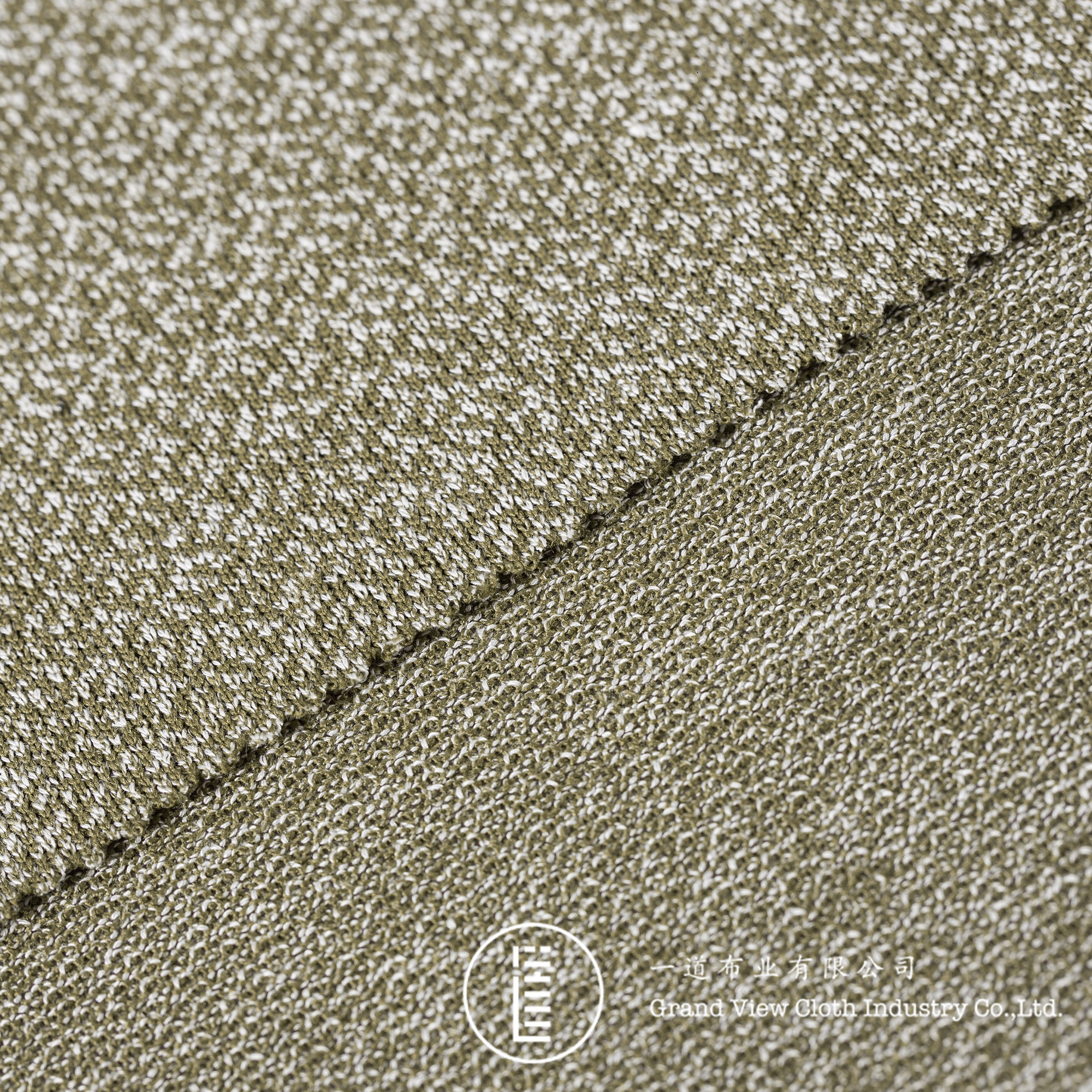 Jacquard weave-9077-09军绿