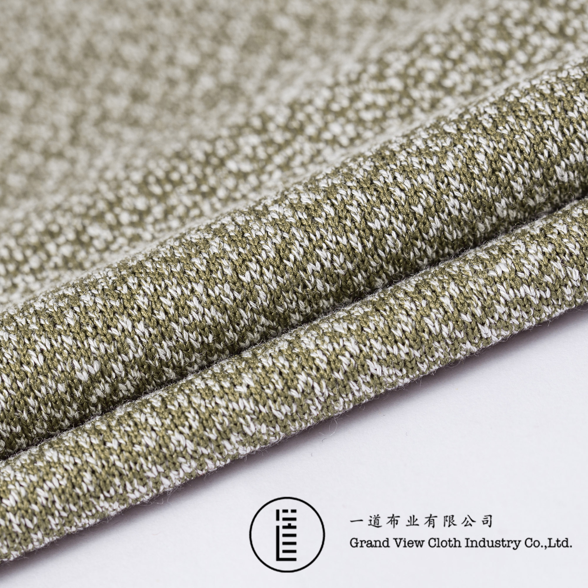 Jacquard weave-9077-09军绿
